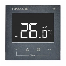 Терморегулятор программируемый Теплолюкс Pontus Space WiFi черный
