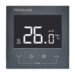 Терморегулятор Теплолюкс Pontus Space черный