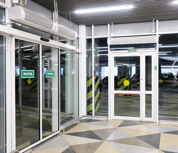 Водяная тепловая завеса Тепломаш КЭВ-29П2121W