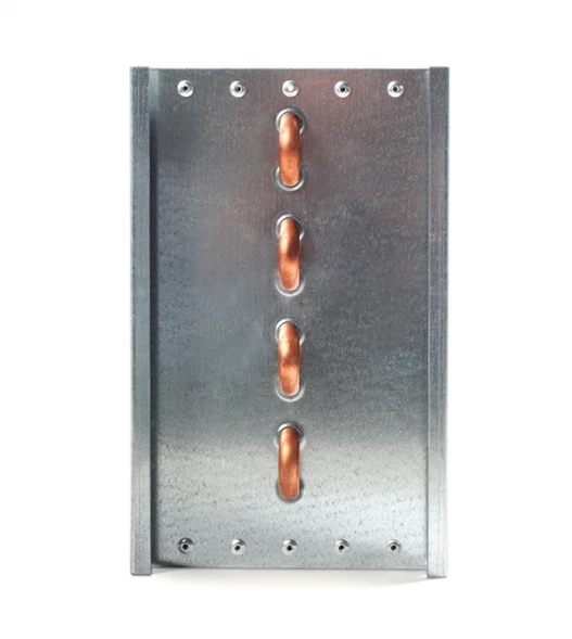 Канальный нагреватель-калорифер NWP-400-200/2-R водяной прямоугольный Неватом