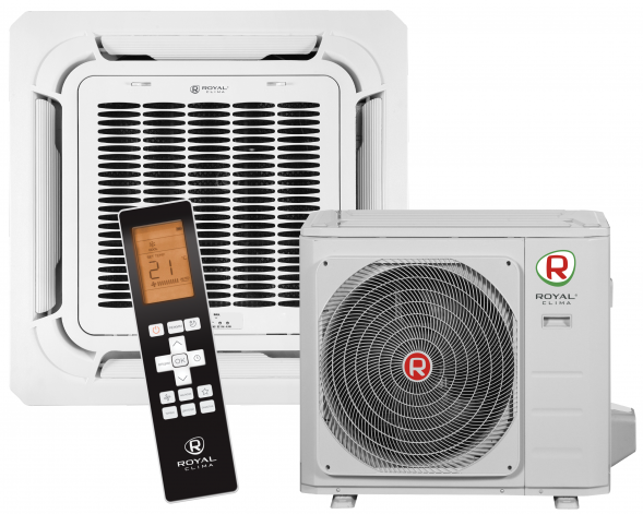 Кассетный кондиционер Royal Clima ES-C 12HRX/ES-E 12HX