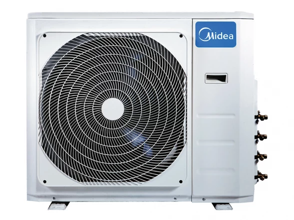 Мульти сплит-система Midea 100 м² на 4 комнаты 25+25+25+50 Breezeless E