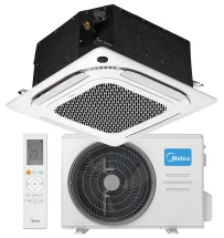 Кассетный инверторный кондиционер Midea MCA4U-18HRFNX-Q(GA)/MOX330U-18HFN8-Q(GA)/T-MBQ4-03AWD
