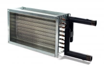Канальный нагреватель-калорифер NWP-600-350/2-R водяной прямоугольный Неватом