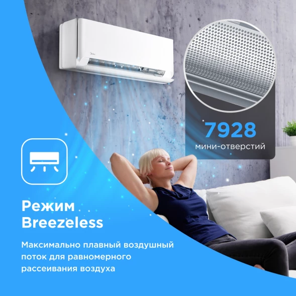 Кондиционер инверторный Midea MSFE1S-24FRN8G1/MOFE1-24FRN8G1