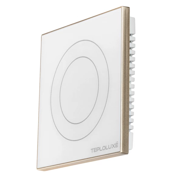 Терморегулятор Теплолюкс Solus Zen Wi-Fi белый/золото
