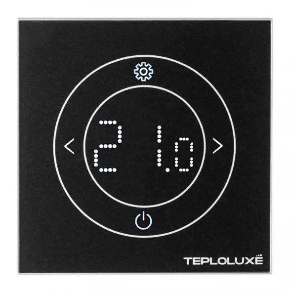 Терморегулятор Теплолюкс Solus Zen Wi-Fi черный/серебро